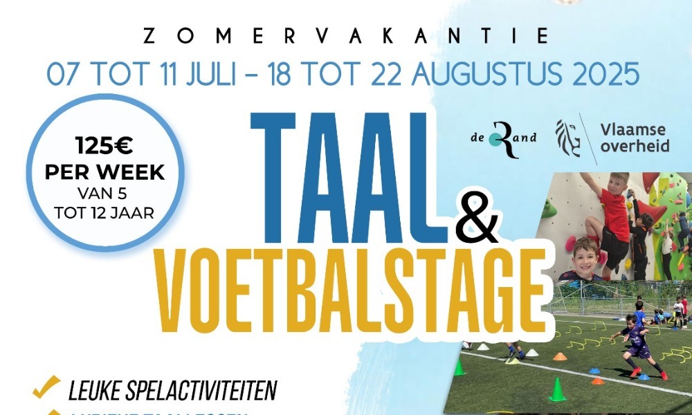 Taal- en voetbalstage Juli